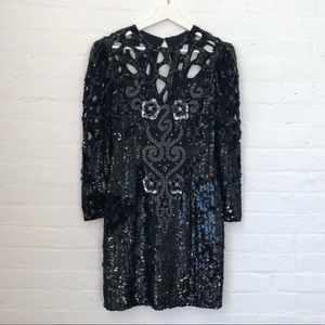 Halloween! 👻 Awesome vintage sequins dress